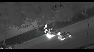 Teens arrested by air wing after high-speed chase through Melbourne.