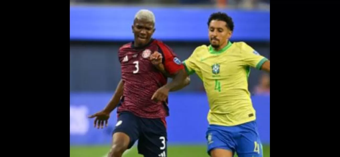 Brazil failed to capitalize on scoring opportunities and were held to a goalless draw by Costa Rica in the Copa America.