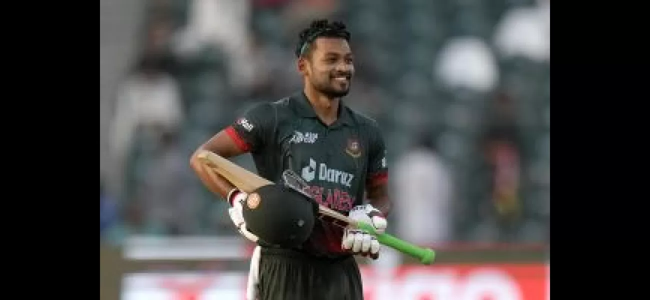 Bangladesh captain Shanto apologizes to disappointed fans after losing to Afghanistan in the T20 World Cup.