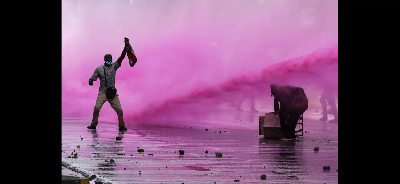 Police allegedly killed three protesters as flames consumed the parliament building.