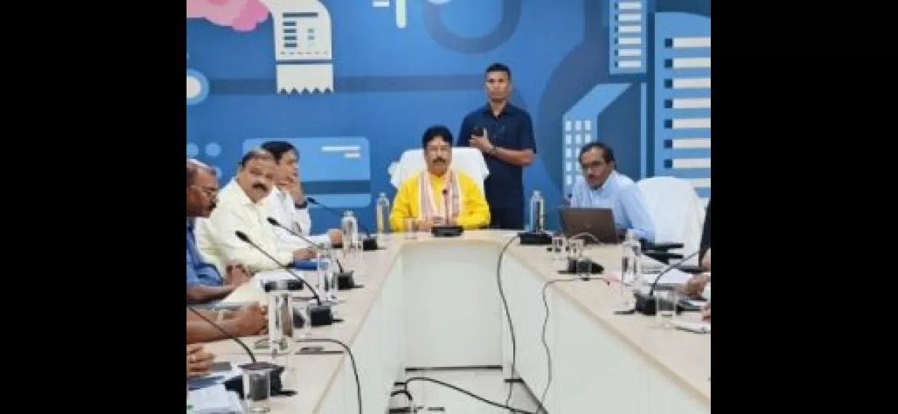 Minister of Housing and Urban Development in Odisha urges officials to prioritize going out into the field instead of spending time in the office.