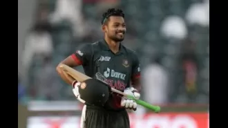 Bangladesh captain Shanto apologizes to disappointed fans after losing to Afghanistan in the T20 World Cup.