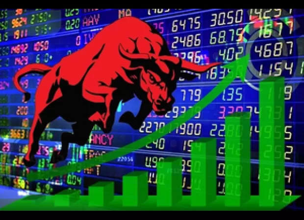 Stock market index hits record high with Sensex surpassing 78,000 points and Nifty setting a new all-time high.