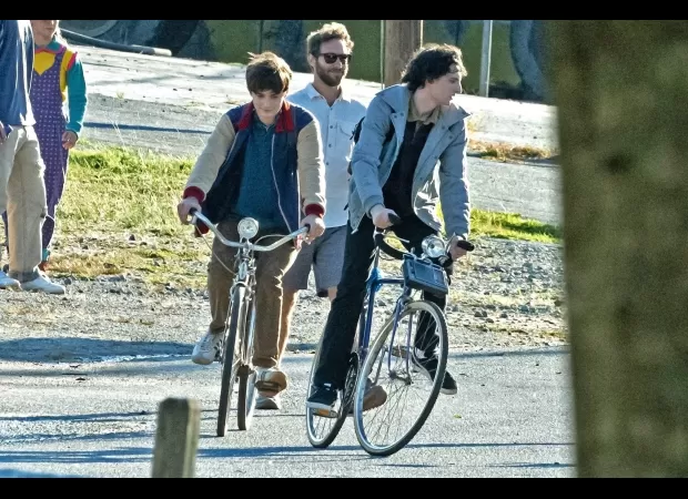 The initial images from Stranger Things season 5 reveal a reunion between Noah Schnapp and Finn Wolfhard.