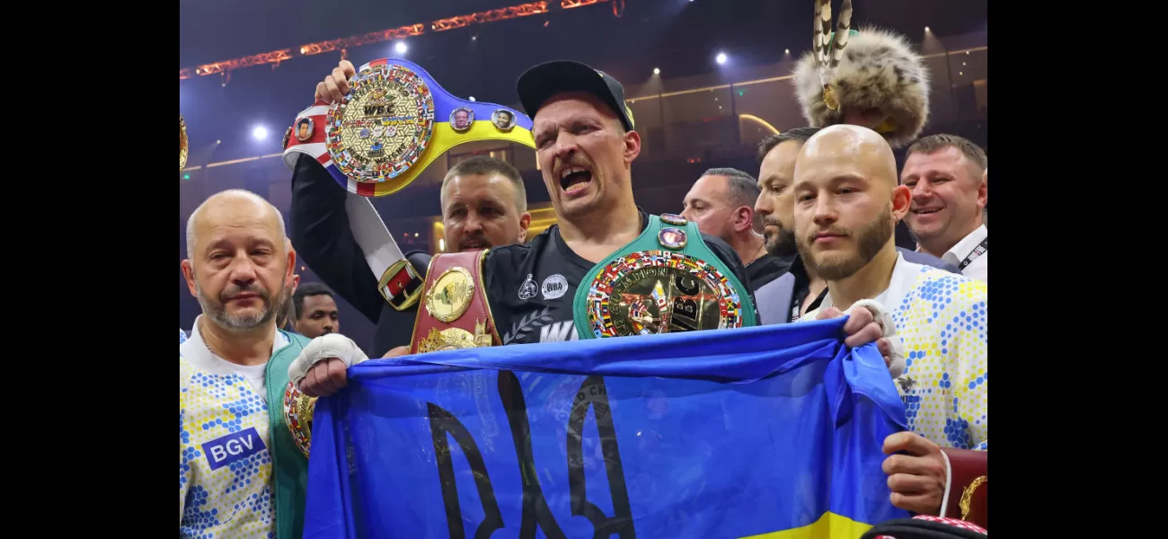 Usyk lost undisputed champion title just after defeating Fury, within a month.