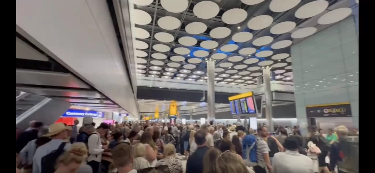 British Airways IT failure leaves Heathrow travelers without luggage.