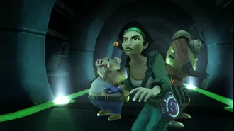 Review of a new version of Beyond Good & Evil, celebrating its 20th anniversary, which shows the game is still impressive.