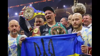 Usyk lost undisputed champion title just after defeating Fury, within a month.