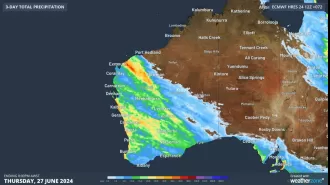 'Australia state to see freezing temperatures, rain, and potential tornadoes.'