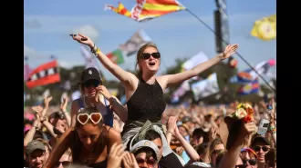 Which artists are performing at Glastonbury on June 26th?