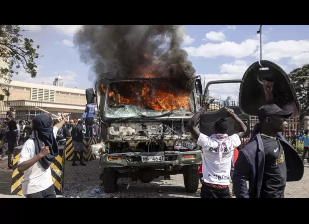 Multiple demonstrators die in Kenya's parliament takeover