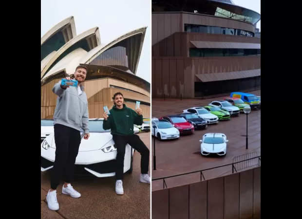 Famous YouTuber is hosting a car giveaway in front of the Opera House today, with 10 lucky winners.