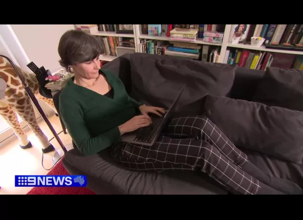 Woman suffers severe burns from household object, prompting cautionary message.