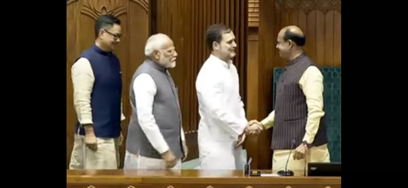 Rahul Gandhi hopes that the opposing side's voice will be heard in the Lok Sabha.