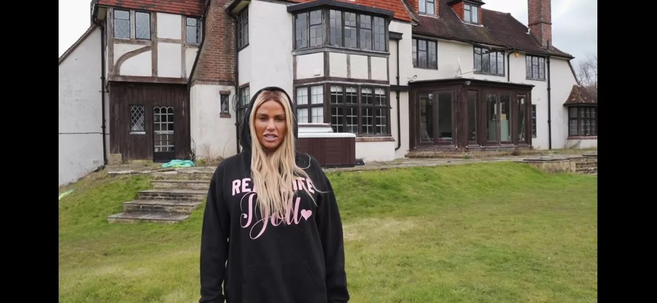 Katie Price's mansion faces eviction as she prepares for her 17th breast augmentation surgery.