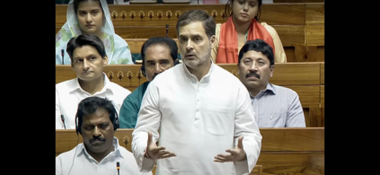 Speaker acknowledges Rahul Gandhi as Leader of Opposition in the Lok Sabha.