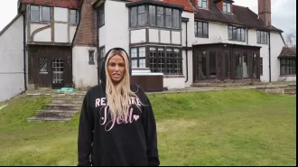 Katie Price's mansion faces eviction as she prepares for her 17th breast augmentation surgery.