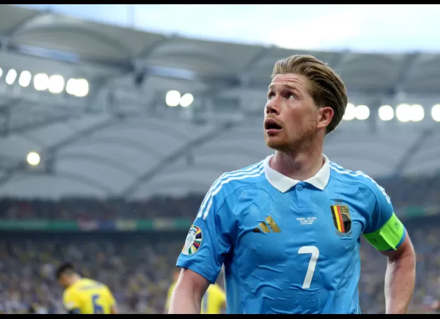 Kevin de Bruyne of Belgium was angry and demanded that his teammates leave the field after being jeered by their own fans.