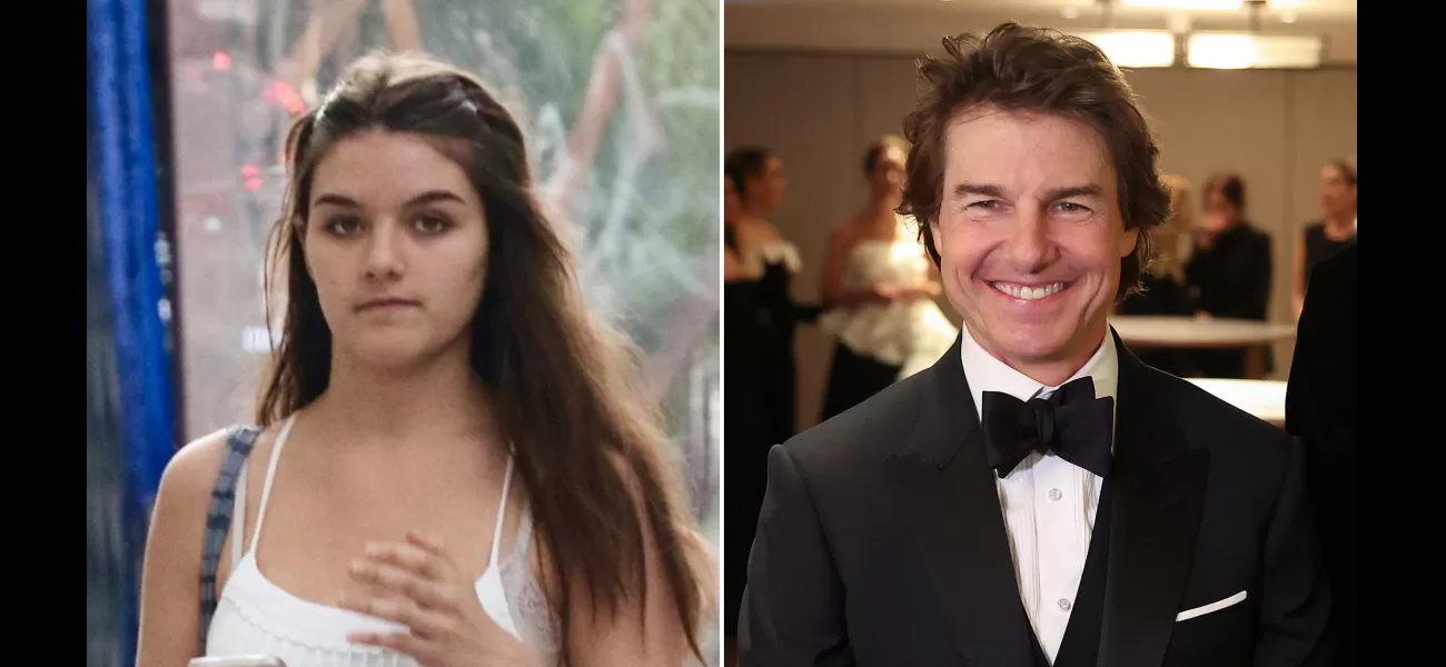 Suri Cruise has changed her name to honor her mother, Katie Holmes, by dropping her father Tom Cruise's last name.