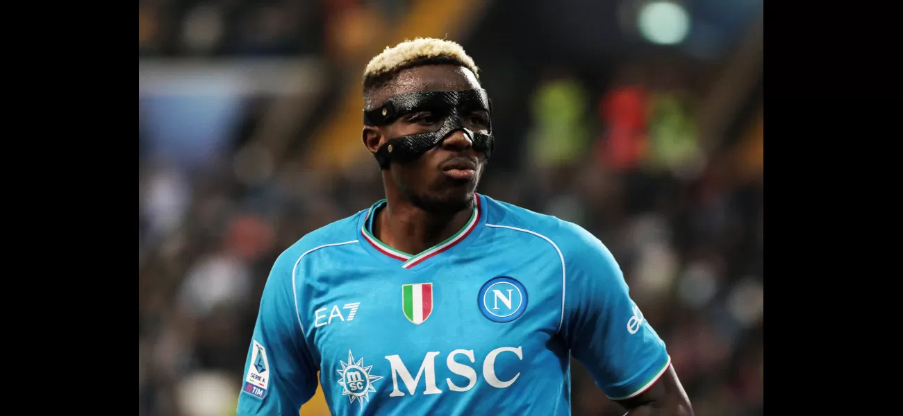 Conte confirms Osimhen joining Napoli after Arsenal's interest.
