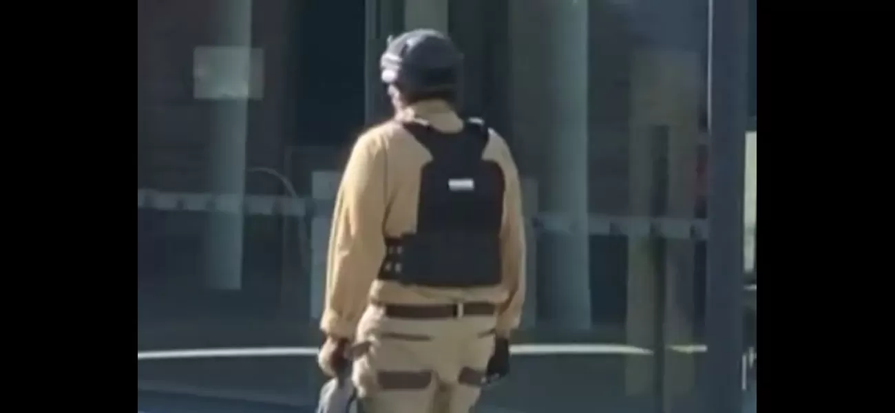 A teenager accused of a terror crime reportedly brought knives to the office of a Member of Parliament.