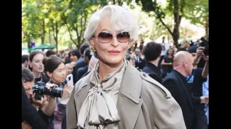 Meryl Streep did not actually dress up as Miranda Priestly at Paris Fashion Week, despite what we may have believed.