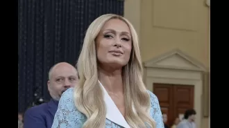 Paris Hilton speaks about her experience with abuse while testifying before the US House.
