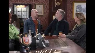 Steve from Coronation Street enlists Tim's help to conceal a wrongdoing.