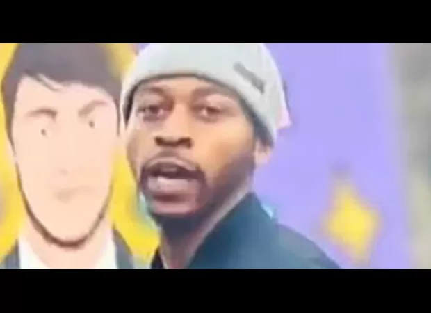 Search underway for person who shoved female down stairs at London Overground station.