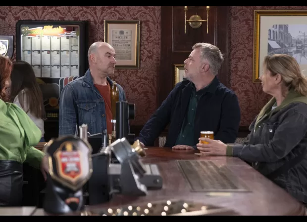 Steve from Coronation Street enlists Tim's help to conceal a wrongdoing.