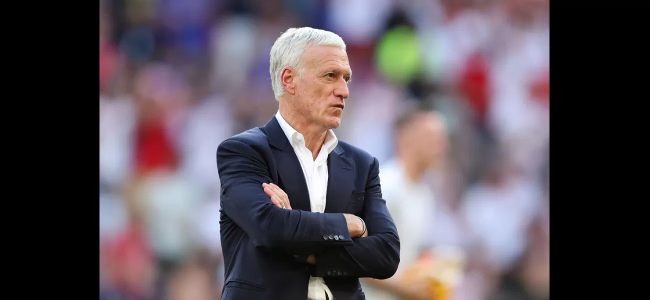 Deschamps claims former Premier League player did not show enough dedication during Euro 2024.