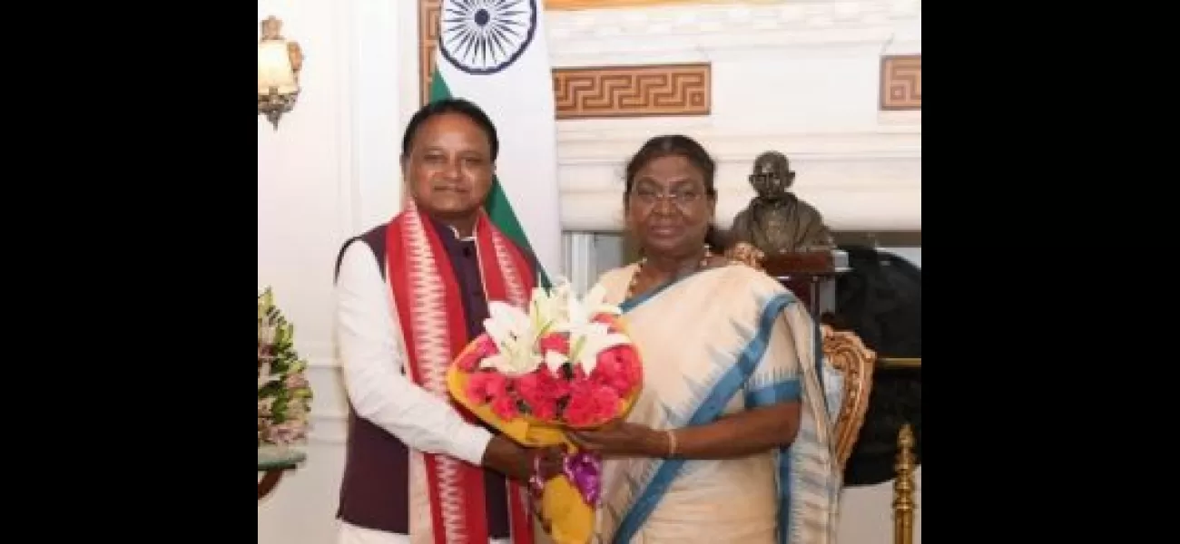 Odisha's Chief Minister Mohan Majhi visits New Delhi and meets with President Murmu and Vice President Dhankhar.
