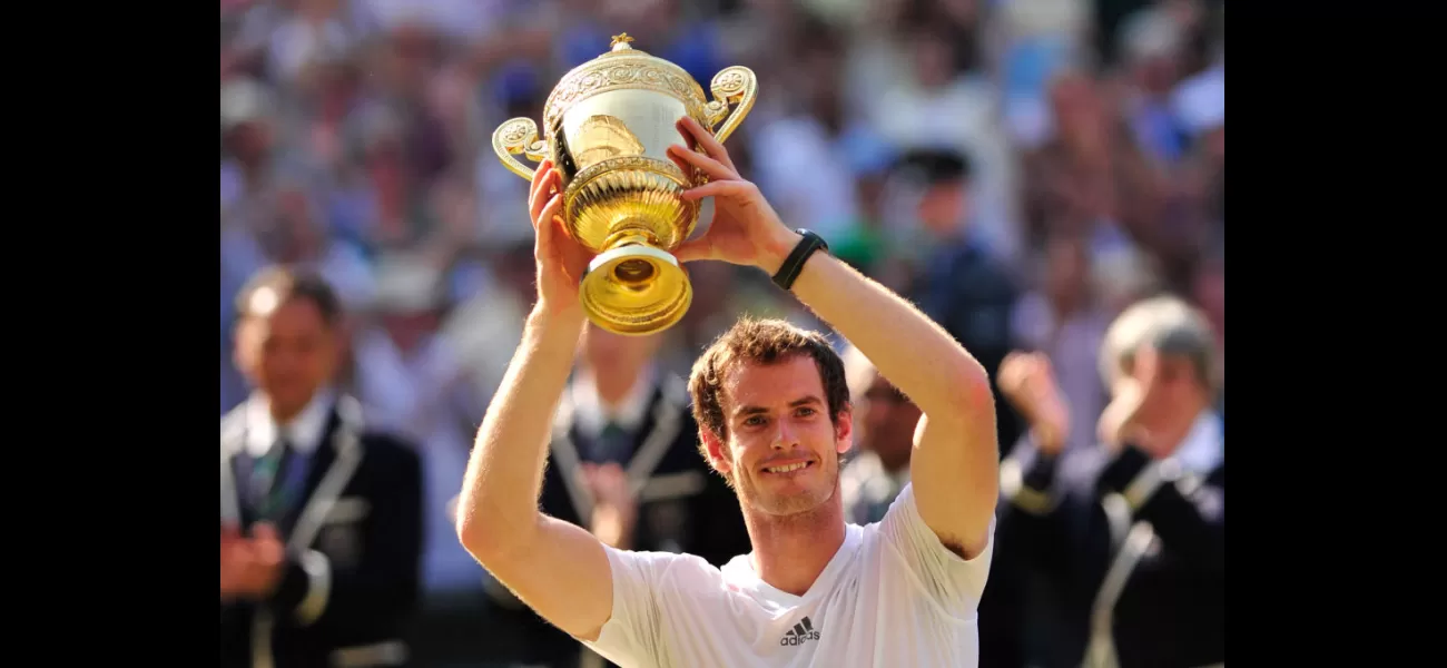 How many Wimbledon titles has Andy Murray won and what is his current performance like?