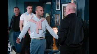 Viewers of EastEnders discover the previous role of actor Roland Manookian, who plays Teddy Mitchell.