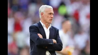 Deschamps claims former Premier League player did not show enough dedication during Euro 2024.