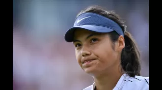 Raducanu, a rising tennis star from Great Britain, was defeated by the top-ranked Russian player in her last tournament before Wimbledon.