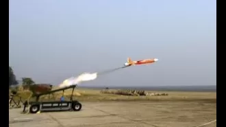 New 'ABHYAS' target flies fast and successfully finishes development tests.