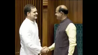 Rahul Gandhi met with the Lok Sabha Speaker and expressed regret for mentioning the Emergency, stating that it could have been avoided.