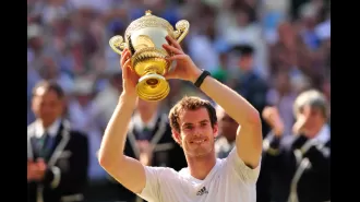 How many Wimbledon titles has Andy Murray won and what is his current performance like?