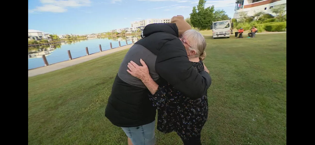 The family of a victim of a random attack reunites with the person who saved him.