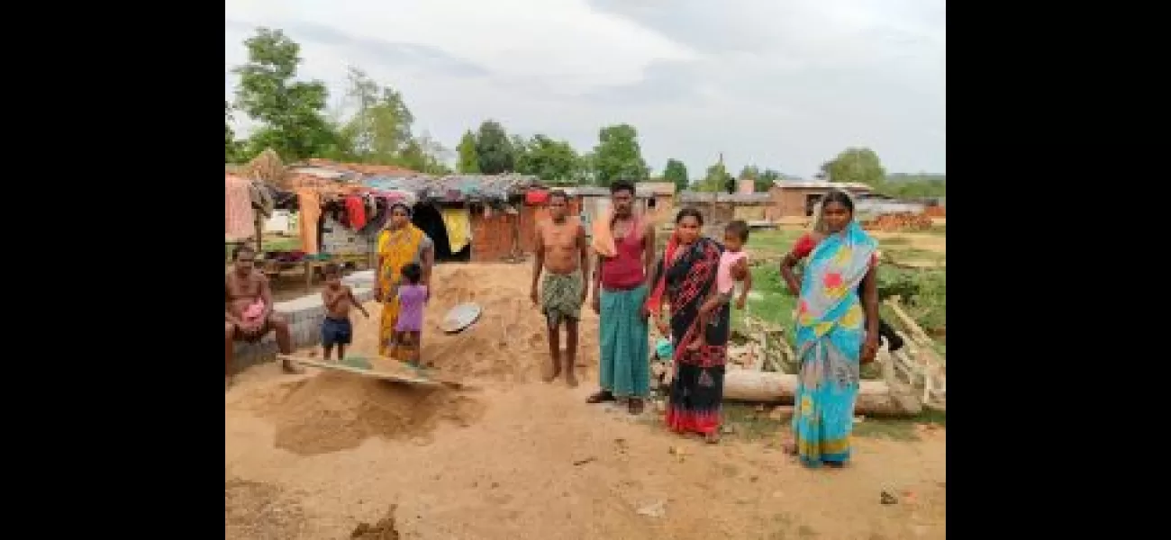 Suktel evictees lack light in their homes.