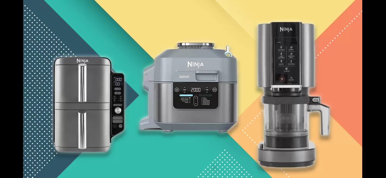 Hurry and grab a great deal on kitchen appliances like air fryers, BBQs, and blenders with up to £100 in savings during this ninja flash sale!