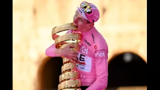 Excitement builds as Tour de France competitors transition from isolated individuals to celebrated champions.