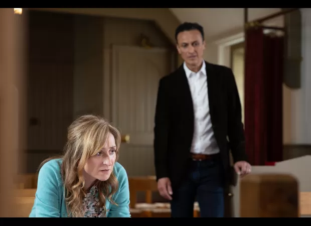 Popular couple in Emmerdale facing relationship troubles after a shocking revelation.