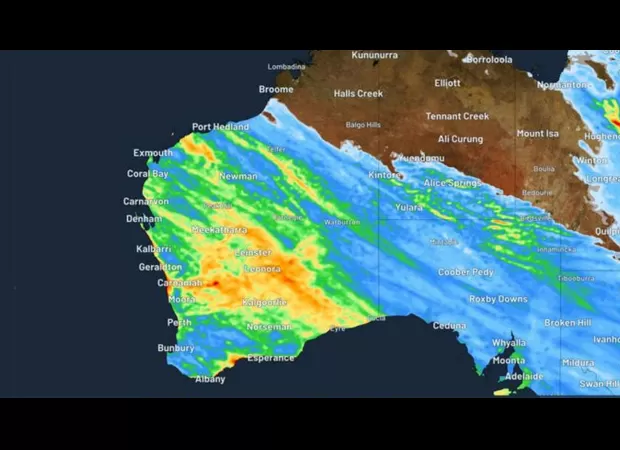 Parts of the state receive an entire month's worth of rainfall in just two days.