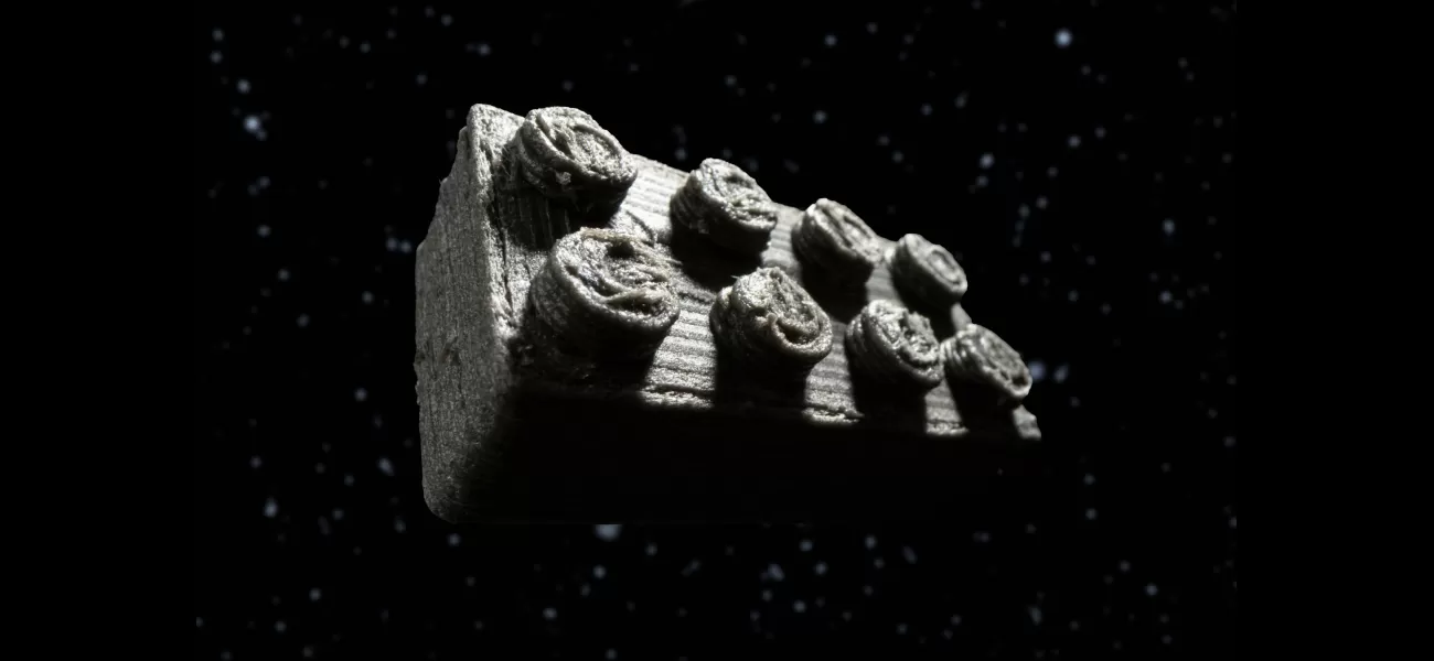 Moon bricks inspired by Lego could aid in constructing space bases later on.