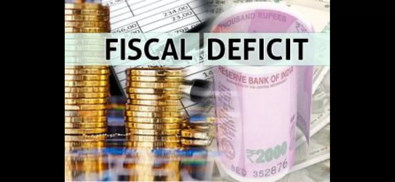 At the end of May 2024, the fiscal deficit is projected to be at 3% of the full year's budget estimates, according to CGA data.