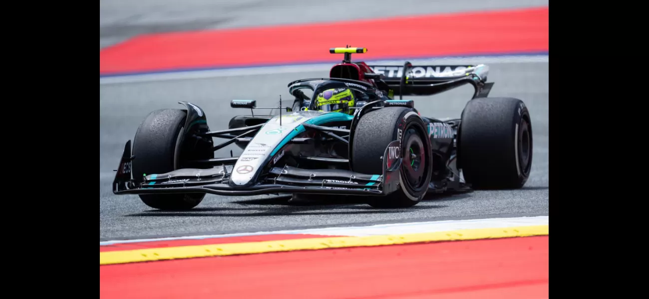 Hamilton is unhappy with his performance in the Austria Sprint qualifying race as Verstappen secures first place.