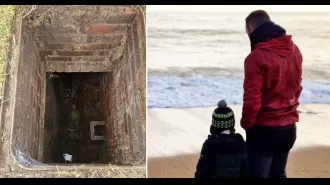 A 5-year-old boy fell into an 8ft manhole because the cover was not properly secured.