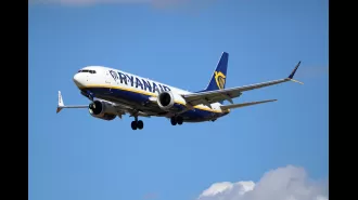 The Ryanair flight to London experienced a 2,000ft drop in only 17 seconds due to issues with the Boeing 737 Max.